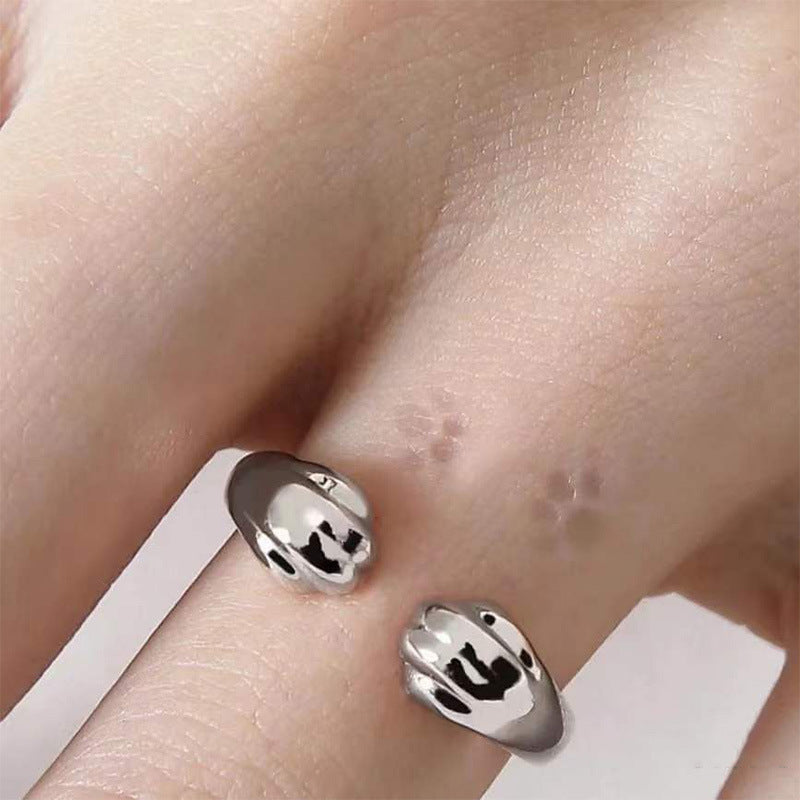 Cat Paw Print Ring