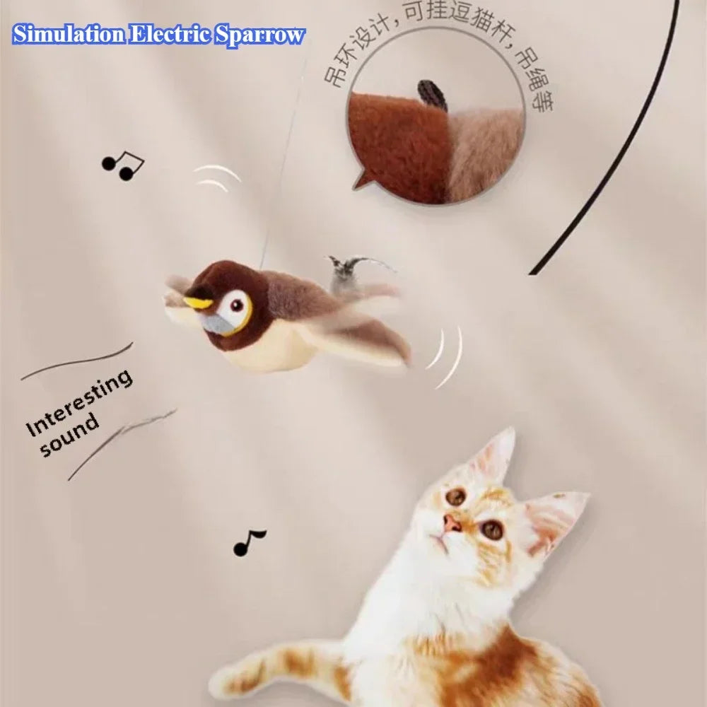 Cat Interactive Bird Toy